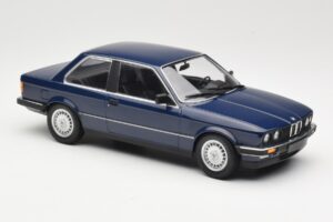 BMW 323i E30 Saturn Blue Minichamps 1:18 155026009 Metal — billede 4 af 6
