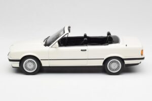 BMW 325i E30 Cabriolet Alpine Hvid Norev 1:18 183213 Metal — billede 3 af 6