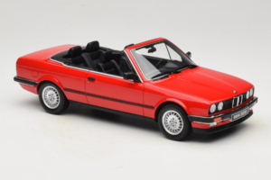 BMW 325i E30 Cabriolet Lys Rød Otto 1:18 OT1194 Resin — billede 4 af 6