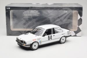 BMW 325i E30 #64 Auto Budde K. Oestreich / E. Rensing Winner 24 Hours Nürburgring 1986 Minichamps 1:18 155862664 Metal — billede 6 af 6