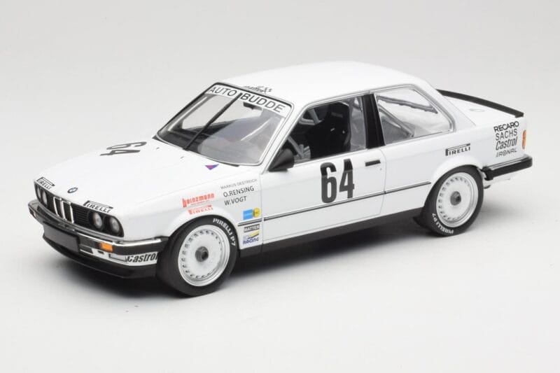 BMW 325i E30 #64 Auto Budde K. Oestreich / E. Rensing Winner 24 Hours Nürburgring 1986 Minichamps 1:18 155862664 Metal