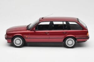 BMW 325i E30 Touring Rød Metallic Norev 1:18 183218 Metal — billede 3 af 6