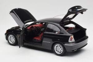 BMW 325Ti Compact E46 Sort Kyosho 1:18 80430024440 Metal — billede 4 af 7