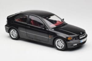 BMW 325Ti Compact E46 Sort Kyosho 1:18 80430024440 Metal — billede 5 af 7