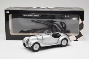 BMW 328 Sølv Minichamps 1:18 155025030 Metal — billede 6 af 6