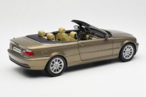 BMW 328Ci E46 Cabriolet Individual Messing Metallic Begrænset Udgave Kyosho 1:18 80430395004 Metal — billede 3 af 8