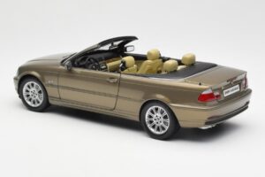 BMW 328Ci E46 Cabriolet Individual Messing Metallic Begrænset Udgave Kyosho 1:18 80430395004 Metal — billede 7 af 8