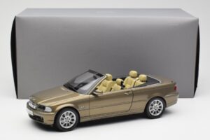 BMW 328Ci E46 Cabriolet Individual Messing Metallic Begrænset Udgave Kyosho 1:18 80430395004 Metal — billede 8 af 8