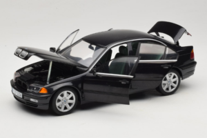 BMW 328i E46 Sort UT Models 1:18 80439422373 Metal — billede 2 af 8