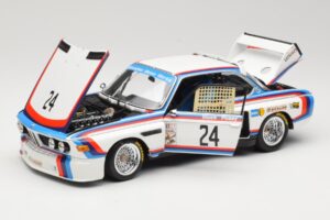 BMW 3.5 CSL #24 H. Stuck / S. Posey 12 Hours of Sebring 1975 Minichamps 1:18 80430139188 Metal — billede 2 af 8