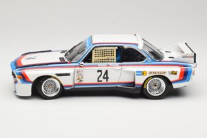 BMW 3.5 CSL #24 H. Stuck / S. Posey 12 Hours of Sebring 1975 Minichamps 1:18 80430139188 Metal — billede 4 af 8