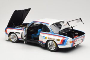 BMW 3.5 CSL #24 H. Stuck / S. Posey 12 Hours of Sebring 1975 Minichamps 1:18 80430139188 Metal — billede 5 af 8