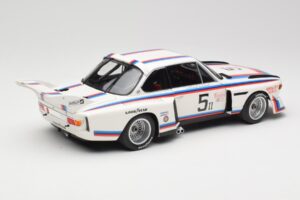 BMW 3.5 CSL E9 Gr.5 #5 K.W.M. Racing K. Miller / D. Cowart 6 Hours of Watkins Glen 1979 Minichamps 1:18 180792005 Metal — billede 3 af 8