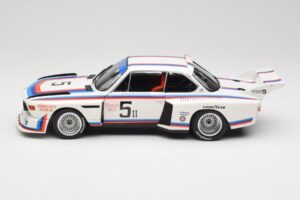 BMW 3.5 CSL E9 Gr.5 #5 K.W.M. Racing K. Miller / D. Cowart 6 Hours of Watkins Glen 1979 Minichamps 1:18 180792005 Metal — billede 4 af 8