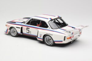 BMW 3.5 CSL E9 Gr.5 #5 K.W.M. Racing K. Miller / D. Cowart 6 Hours of Watkins Glen 1979 Minichamps 1:18 180792005 Metal — billede 7 af 8