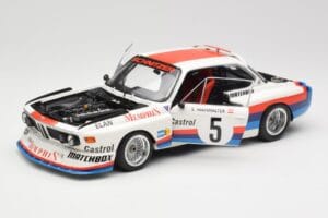 BMW 3.5 CSL E9 Gr.5 #5 S. Manhalter Winner Havirov Interseries 1977 Minichamps 1:18 180772005 Metal — billede 2 af 8