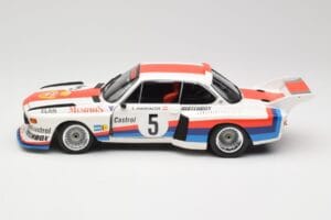 BMW 3.5 CSL E9 Gr.5 #5 S. Manhalter Winner Havirov Interseries 1977 Minichamps 1:18 180772005 Metal — billede 4 af 8