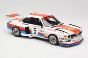 BMW 3.5 CSL E9 Gr.5 #5 S. Manhalter Winner Havirov Interseries 1977 Minichamps 1:18 180772005 Metal — billede 6 af 8