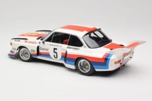 BMW 3.5 CSL E9 Gr.5 #5 S. Manhalter Winner Havirov Interseries 1977 Minichamps 1:18 180772005 Metal — billede 7 af 8