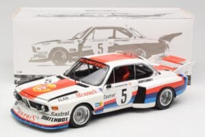 BMW 3.5 CSL E9 Gr.5 #5 S. Manhalter Winner Havirov Interseries 1977 Minichamps 1:18 180772005 Metal — billede 8 af 8