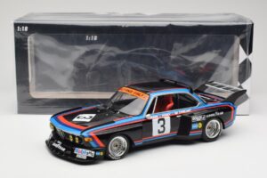 BMW 3.5 CSL E9 #3 A. de Fierlant / H. Grohs 6 Hours Silverstone 1976 Minichamps 1:18 155762603 Metal — billede 6 af 6