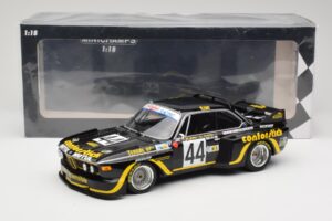 BMW 3.5 CSL E9 #44 A.S.P.M. Tanday Music J-C. Justice / J. Belin 24 Hours of Le Mans 1976 Minichamps 1:18 155762644 Metal — billede 6 af 6
