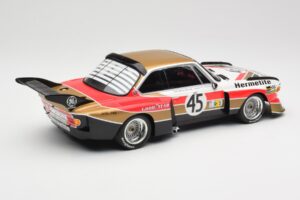 BMW 3.5 CSL E9 #45 Hermetite T. Walkinshaw / J. Fitzpatrick 24 Hours of Le Mans 1976 Minichamps 1:18 155762645 Metal — billede 2 af 6