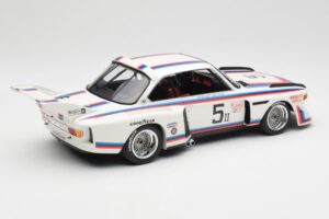 BMW 3.5 CSL E9 #5 K. Miller / D. Cowart 6 Hours of Watkins Glen 1979 Minichamps 1:18 155792605 Metal — billede 2 af 6