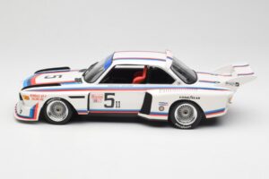 BMW 3.5 CSL E9 #5 K. Miller / D. Cowart 6 Hours of Watkins Glen 1979 Minichamps 1:18 155792605 Metal — billede 3 af 6