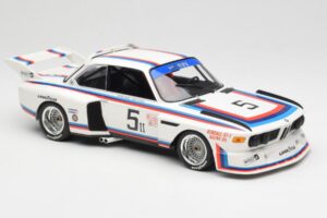 BMW 3.5 CSL E9 #5 K. Miller / D. Cowart 6 Hours of Watkins Glen 1979 Minichamps 1:18 155792605 Metal — billede 4 af 6