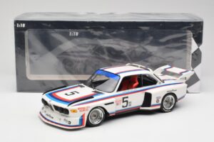 BMW 3.5 CSL E9 #5 K. Miller / D. Cowart 6 Hours of Watkins Glen 1979 Minichamps 1:18 155792605 Metal — billede 6 af 6