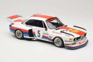 BMW 3.5 CSL E9 #5 S. Manhalter Winner Havirov International 1977 Minichamps 1:18 155772605 Metal — billede 4 af 6