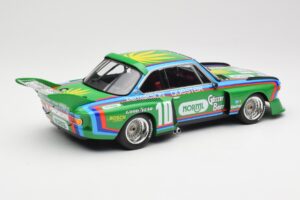 BMW 3.5 CSL E9 Schnitzer #10 D. Quester / R. Peterson 6 Hours Watkins Glen 1976 Minichamps 1:18 155762610 Metal — billede 2 af 6