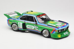BMW 3.5 CSL E9 Schnitzer #10 D. Quester / R. Peterson 6 Hours Watkins Glen 1976 Minichamps 1:18 155762610 Metal — billede 4 af 6