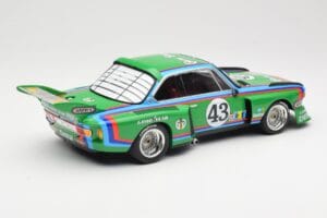 BMW 3.5 CSL E9 Schnitzer #43 D. Quester / A. Krebs 24 Hours of Le Mans 1976 Minichamps 1:18 155762643 Metal — billede 2 af 6