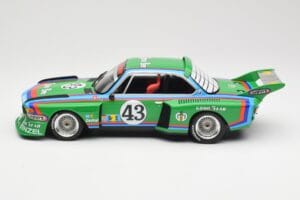 BMW 3.5 CSL E9 Schnitzer #43 D. Quester / A. Krebs 24 Hours of Le Mans 1976 Minichamps 1:18 155762643 Metal — billede 3 af 6