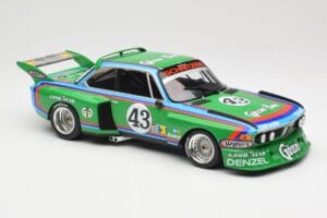 BMW 3.5 CSL E9 Schnitzer #43 D. Quester / A. Krebs 24 Hours of Le Mans 1976 Minichamps 1:18 155762643 Metal — billede 4 af 6