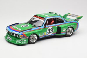 BMW 3.5 CSL E9 Schnitzer #43 D. Quester / A. Krebs 24 Hours of Le Mans 1976 Minichamps 1:18 155762643 Metal