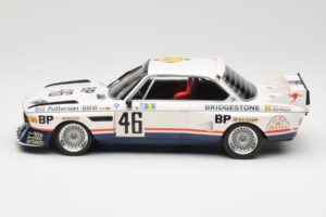 BMW 3.5 CSL E9 #46 Team Brock P. Brock / F. Muir / J. Aubriet 24 Hours of Le Mans 1976 Minichamps 1:18 153762646 Metal — billede 3 af 6