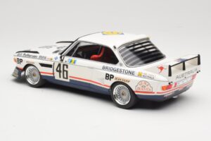 BMW 3.5 CSL E9 #46 Team Brock P. Brock / F. Muir / J. Aubriet 24 Hours of Le Mans 1976 Minichamps 1:18 153762646 Metal — billede 5 af 6
