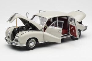 BMW 501 Cortina Grå AUTOart 1:18 80430393098 Metal — billede 2 af 8