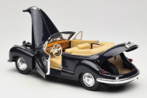 BMW 502 Cabriolet Sort Maisto 1:18 31817 Metal — billede 5 af 8