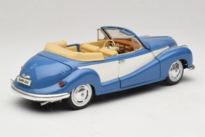 BMW 502 Cabriolet Blå Tchibo 1:18 45396 Metal — billede 3 af 8