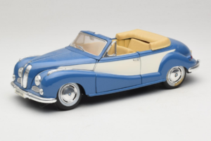 BMW 502 Cabriolet Blå Tchibo 1:18 45396 Metal
