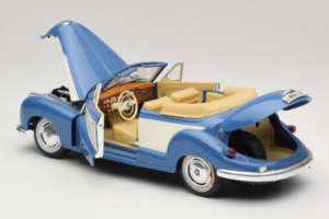 BMW 502 Cabriolet Blå Tchibo 1:18 45396 Metal — billede 5 af 8