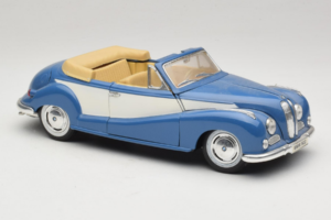 BMW 502 Cabriolet Blå Tchibo 1:18 45396 Metal — billede 6 af 8