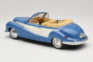 BMW 502 Cabriolet Blå Tchibo 1:18 45396 Metal — billede 7 af 8