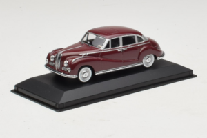 BMW 502 V8 Mørkerød Minichamps 1:43 430022402 Metal — billede 2 af 4