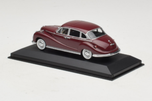 BMW 502 V8 Mørkerød Minichamps 1:43 430022402 Metal — billede 3 af 4
