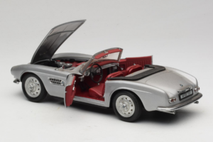 BMW 507 Cabriolet Sølv Revell 1:18 8829 Metal — billede 5 af 8